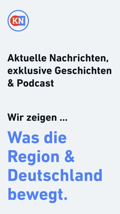 Ảnh chụp màn hình của KN - Nachrichten und Podcast
