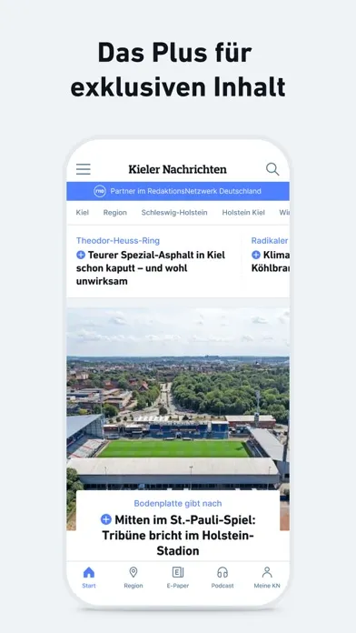 Ảnh chụp màn hình của KN - Nachrichten und Podcast