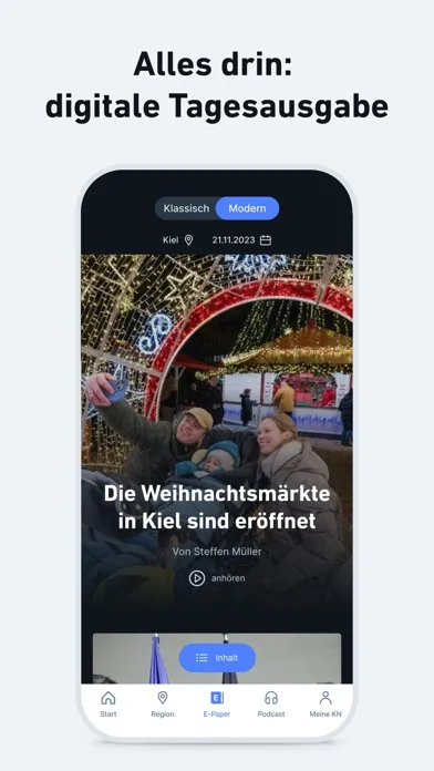 Ảnh chụp màn hình của KN - Nachrichten und Podcast