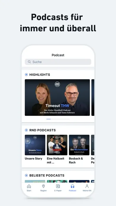 Ảnh chụp màn hình của KN - Nachrichten und Podcast