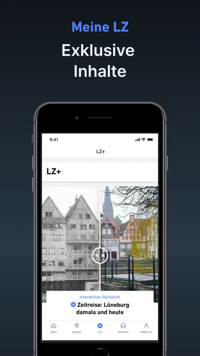 LZ - Nachrichten und Podcast سکرین شاٹس