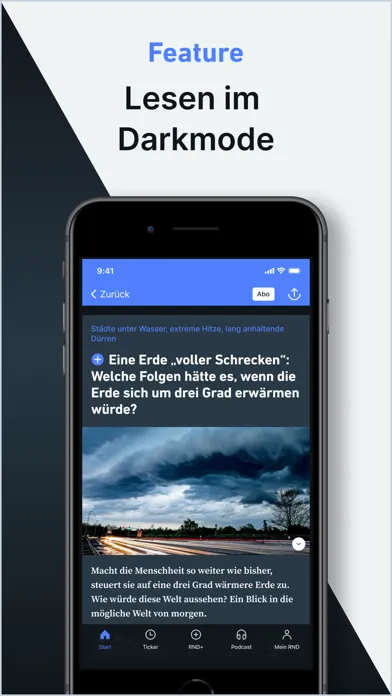 RND - Nachrichten und Podcast سکرین شاٹس