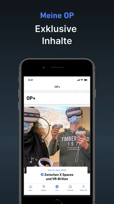 OP - Nachrichten und Podcast سکرین شاٹس