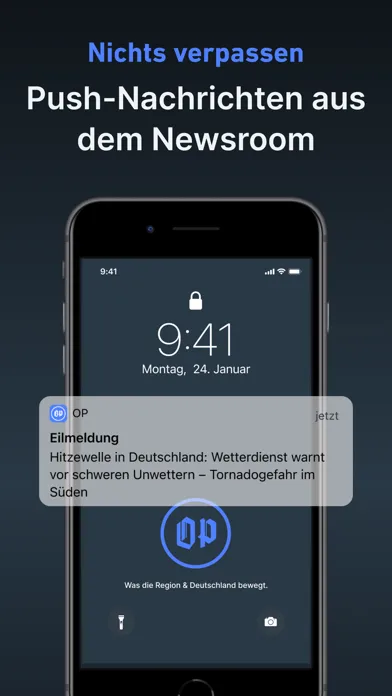 OP - Nachrichten und Podcast سکرین شاٹس