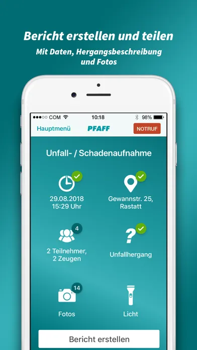 صور PFAFF Unfall-Helfer