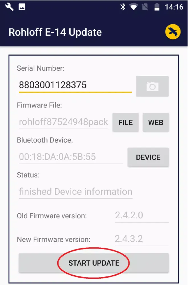 Zrzuty ekranu E-14 1.0 Classic
