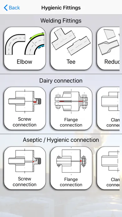 Zrzuty ekranu Hygienic Tube App DIN