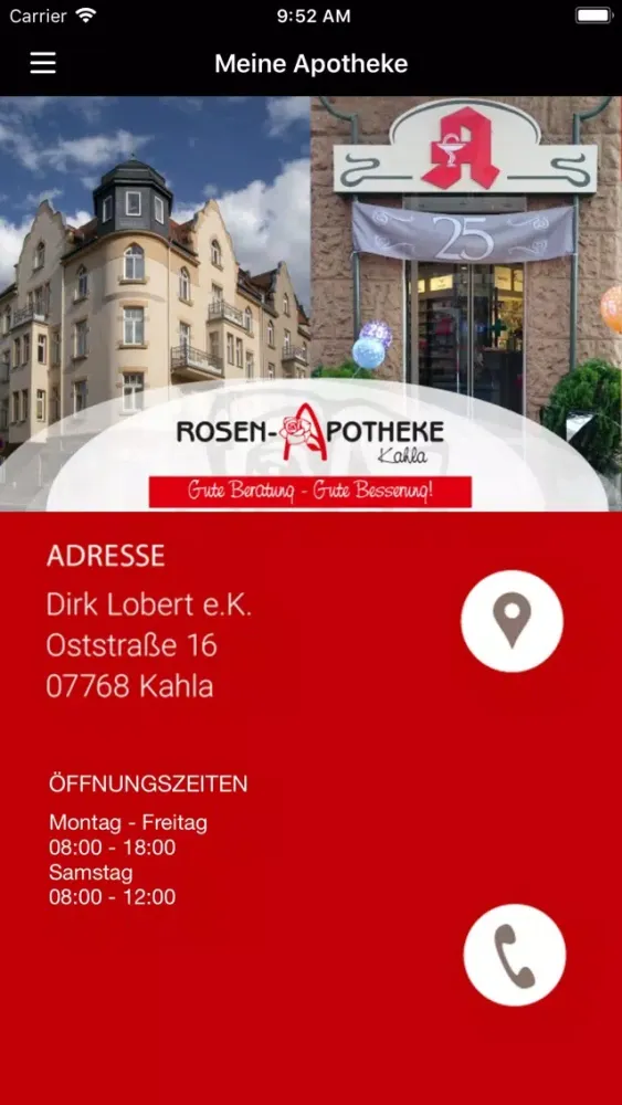 Screenshot di Rosen-Apotheke-Kahla - D.L.