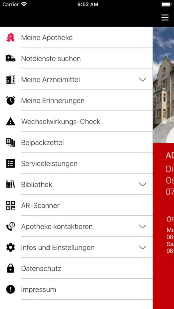 Screenshot di Rosen-Apotheke-Kahla - D.L.