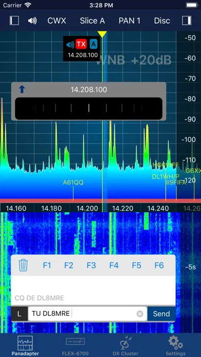 Скриншоты SmartSDR™ - FlexRadio Systems®
