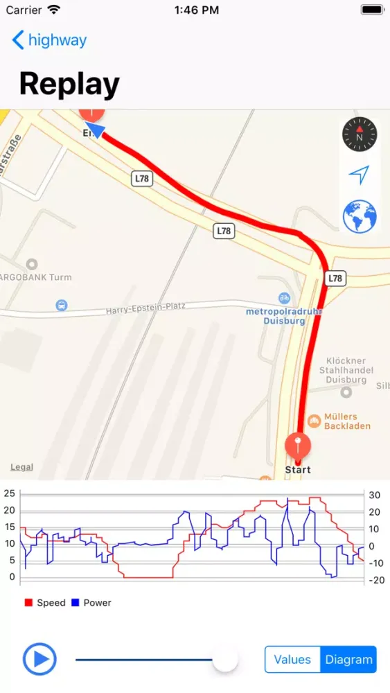 Explorer for Tesla سکرین شاٹس