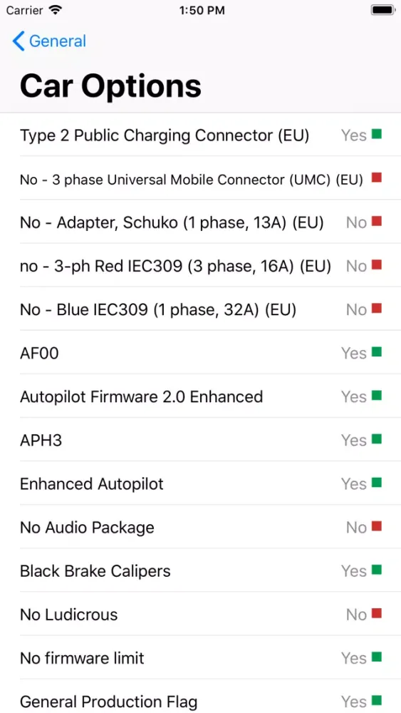 Explorer for Tesla سکرین شاٹس