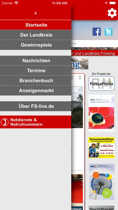 Скриншоты FS-live - Freising aktuell