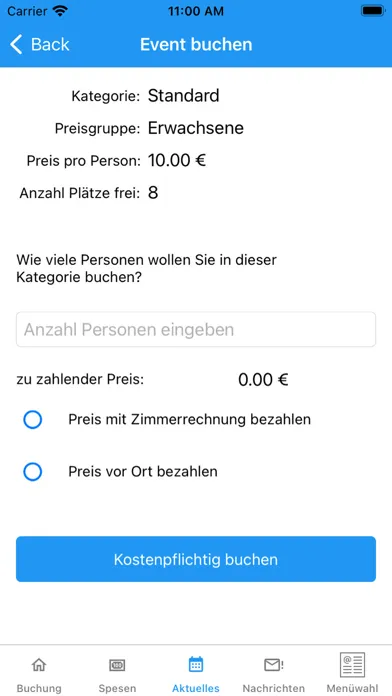 Captures d'écran de myAccomodation Gäste App