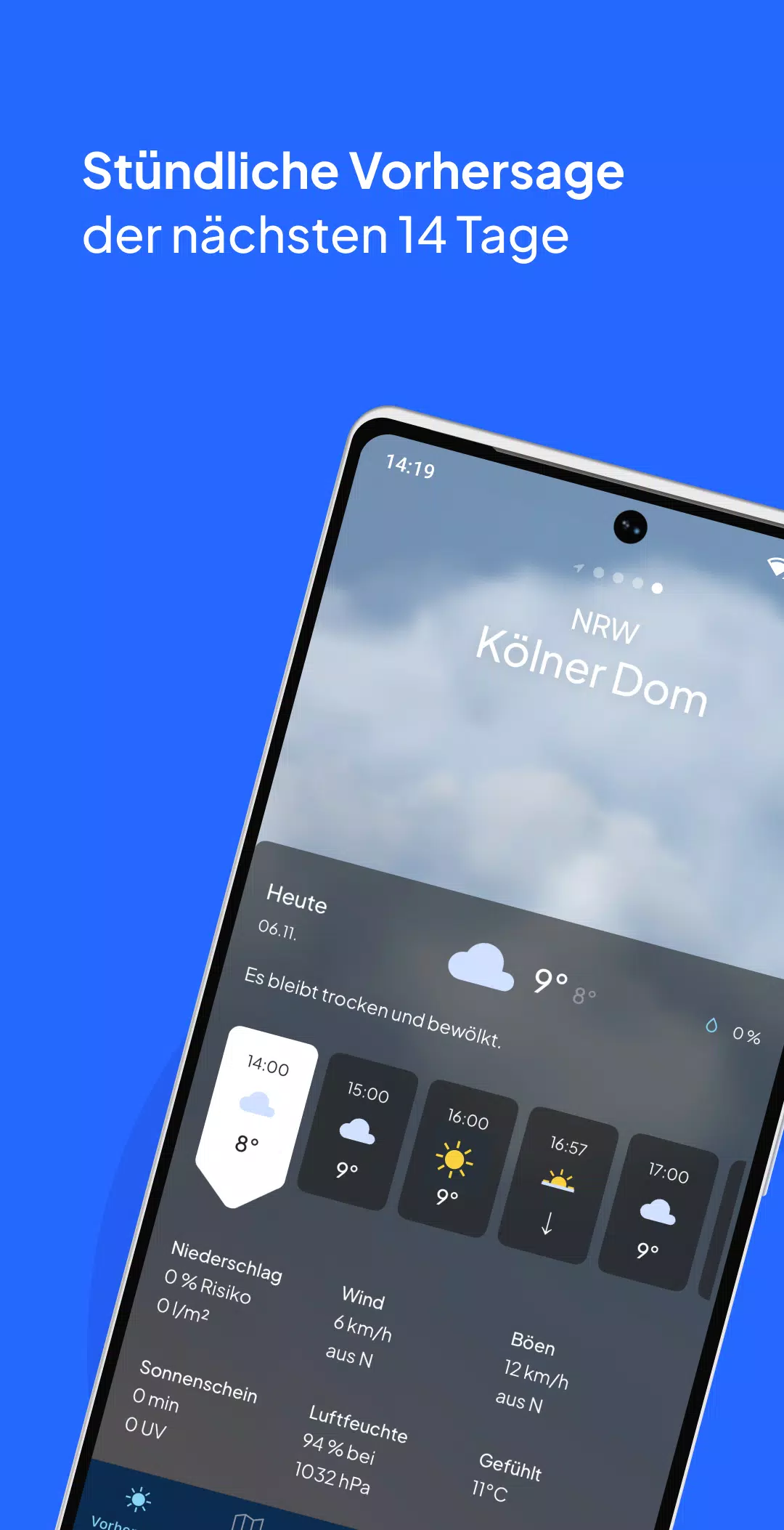 wetter.de Screenshots