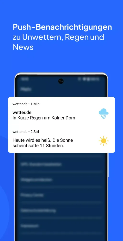 Tangkapan skrin wetter.de