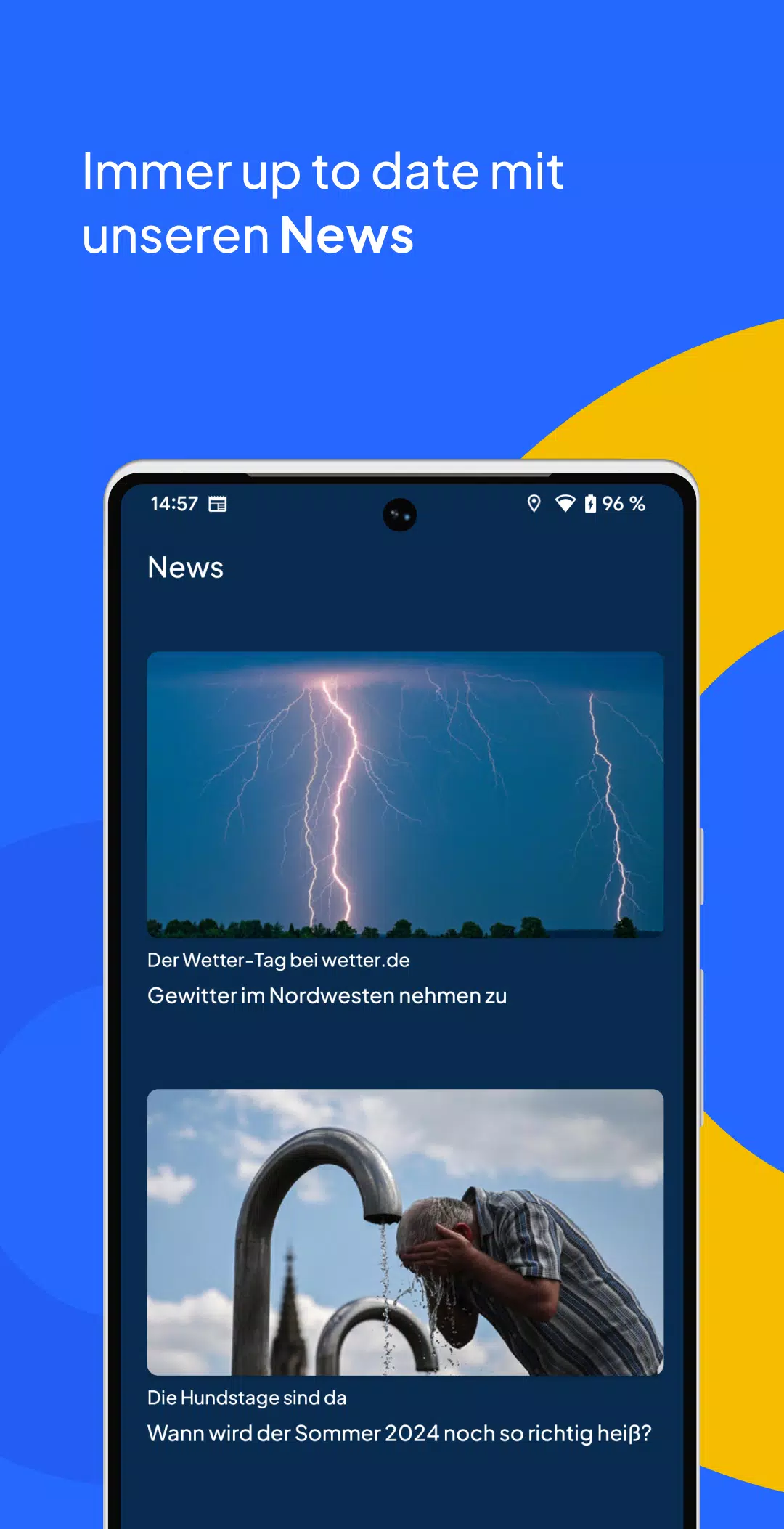 wetter.de Screenshots