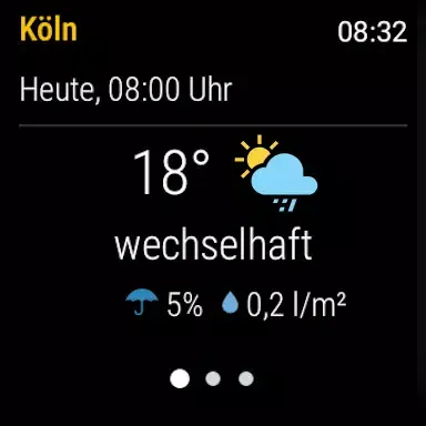 Tangkapan skrin wetter.de