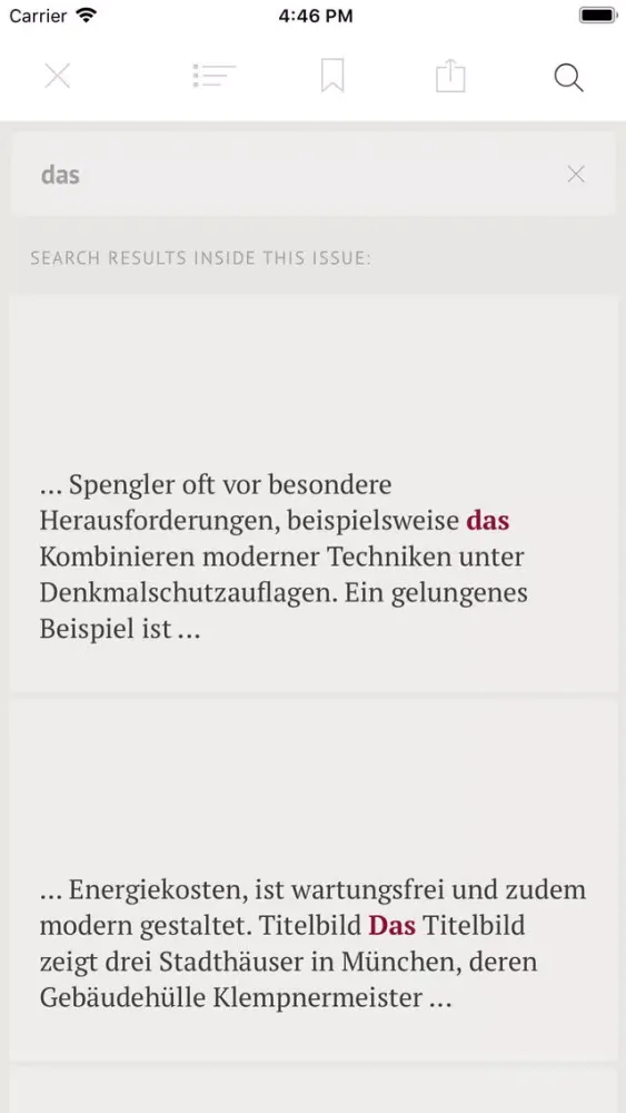 Tangkapan layar klempner magazin