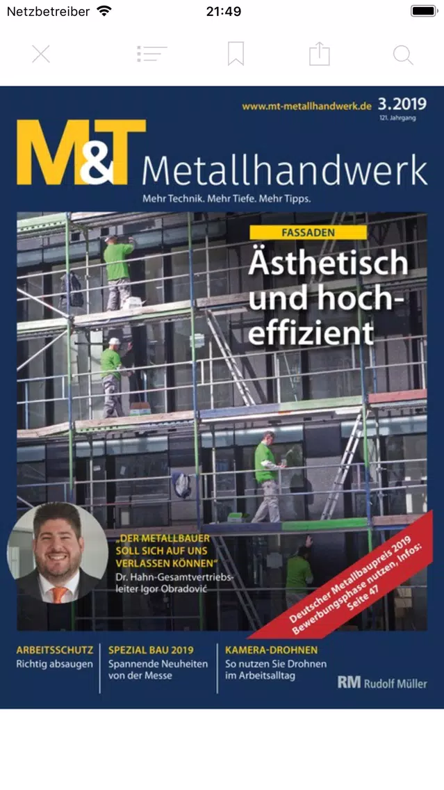 M&T-Metallhandwerk स्क्रीनशॉट