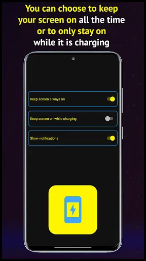 Ảnh chụp màn hình của Keep Screen Always ON while ch