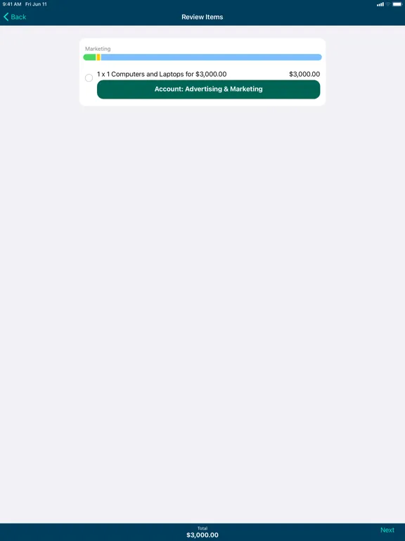 DIGITAL PURCHASE ORDER iPad 應用截圖