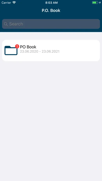 DIGITAL PURCHASE ORDER應用截圖
