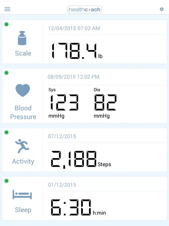 Sanitas HealthCoach iPad  স্ক্রিনশট
