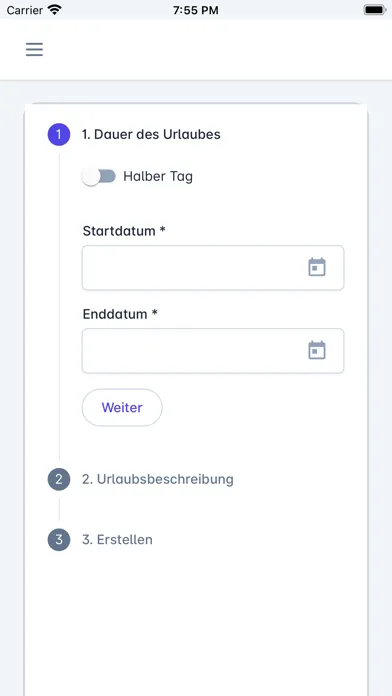 HolidayPlus Ekran Görüntüleri