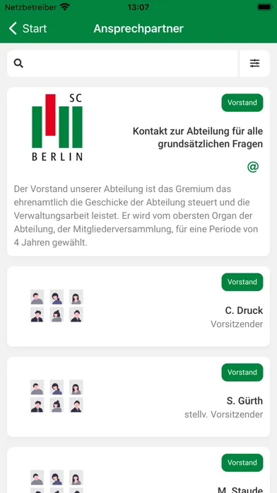 SC Berlin Leichtathletik スクリーンショット