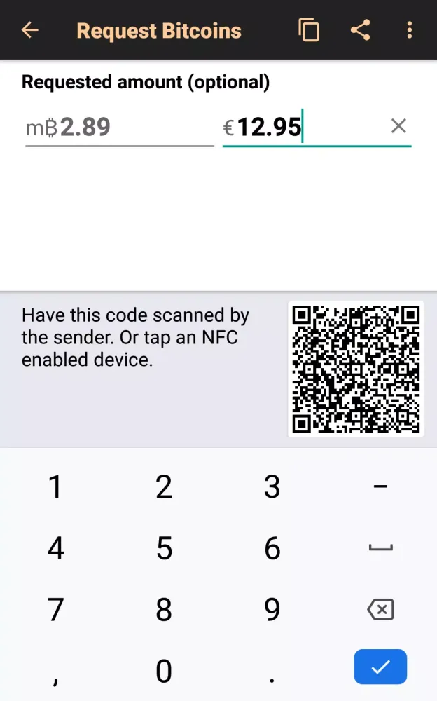 Bitcoin Wallet应用截图