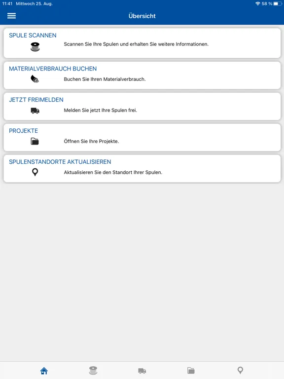 myKTG iPad  سکرین شاٹس