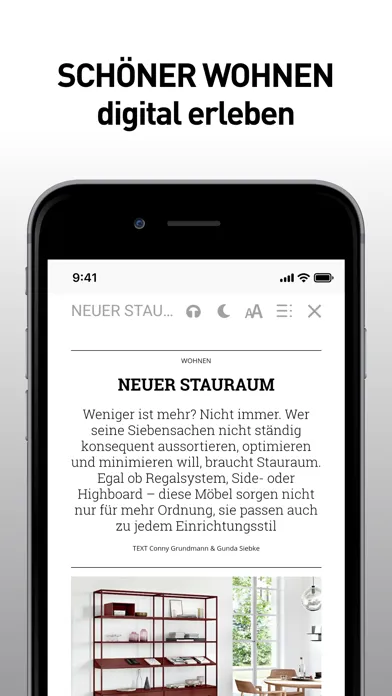 Schöner Wohnen Magazin Screenshots