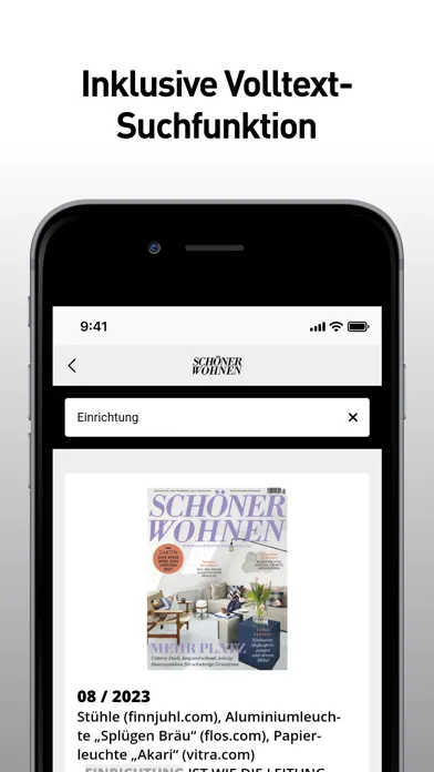 Schöner Wohnen Magazin Screenshots
