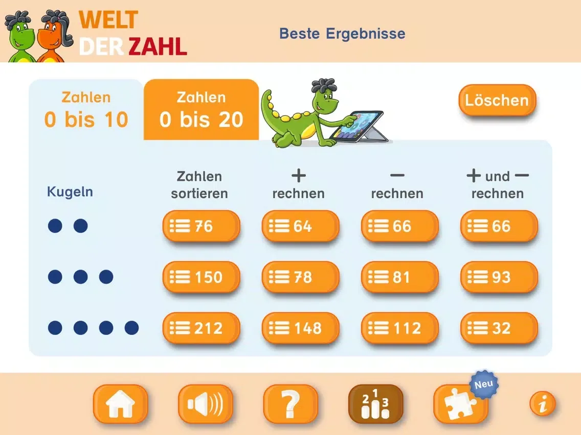 Captures d'écran de Welt der Zahl – Plus und Minus-Training iPad 