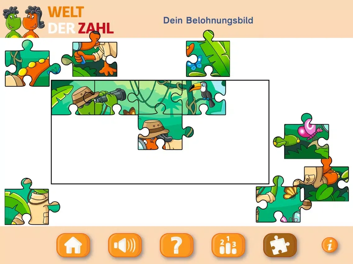 Captures d'écran de Welt der Zahl – Plus und Minus-Training iPad 