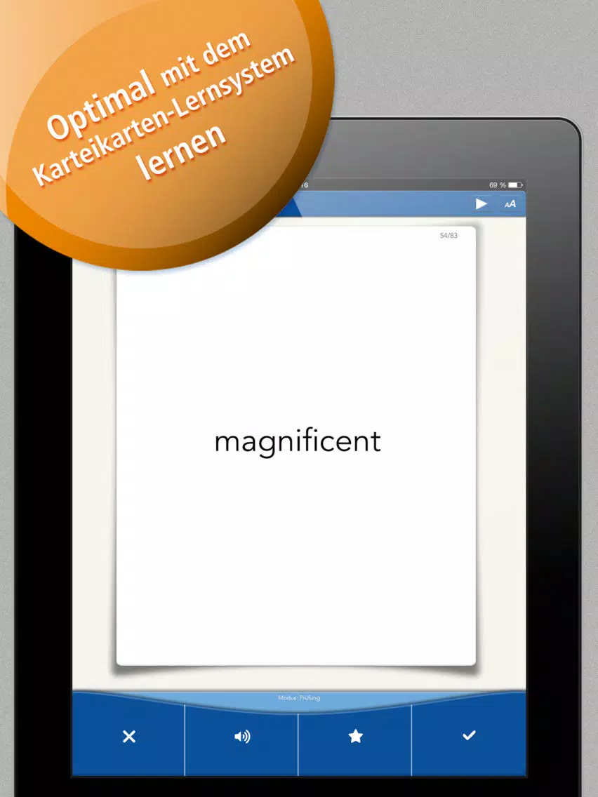 SH Vokabeltrainer ENG iPad  স্ক্রিনশট