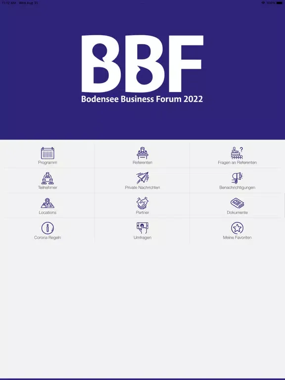 Bodensee Business Forum 2022 iPad  স্ক্রিনশট