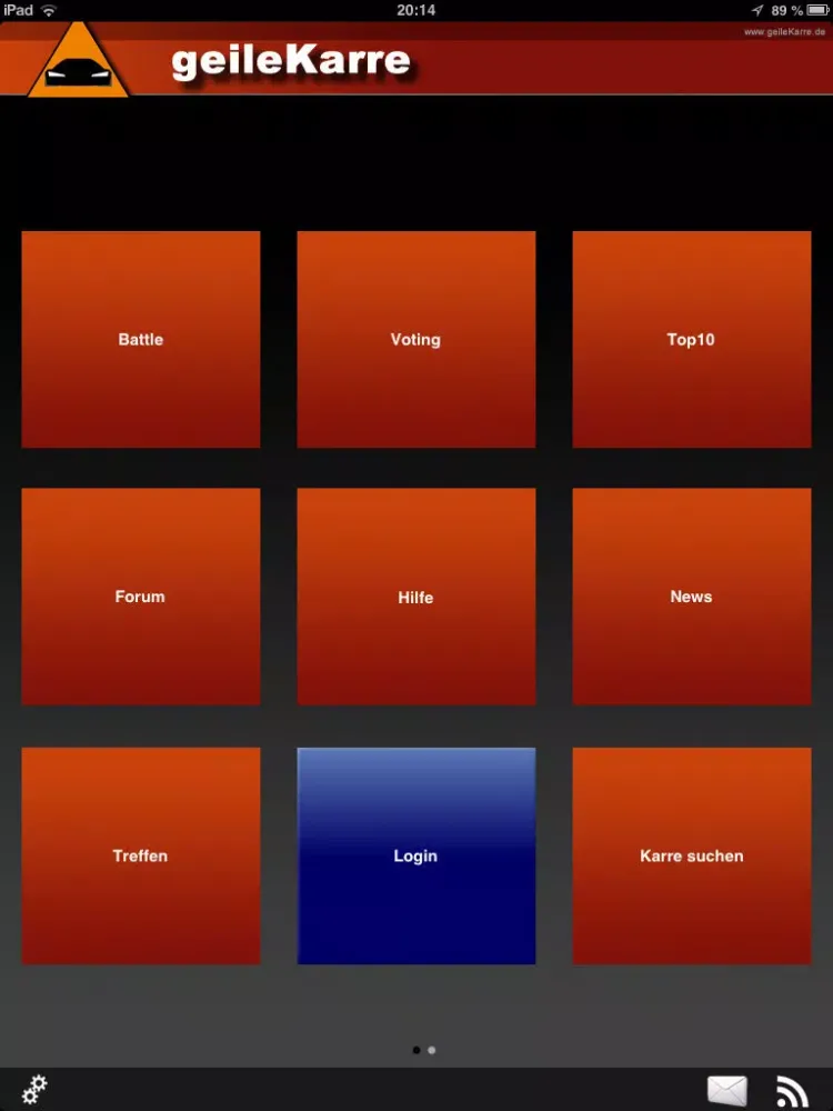 Zrzuty ekranu geileKarre - [ Auto Tuning App ] iPad 