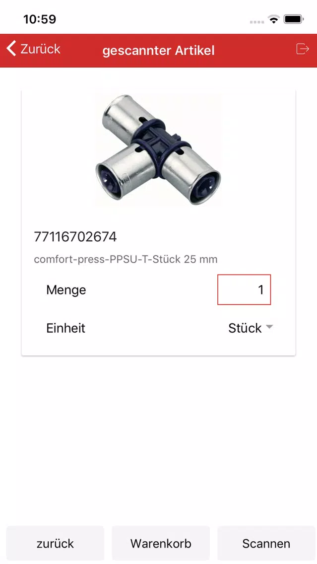 Ufer24 Scan&Order Screenshots