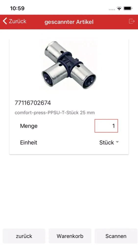 Ufer24 Scan&Order スクリーンショット