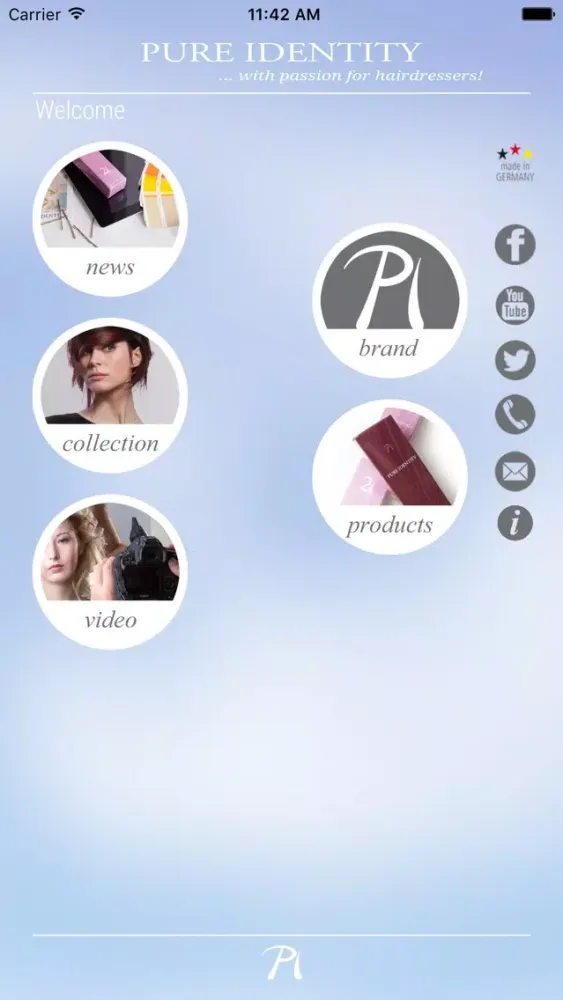 Pure Identity App 스크린샷