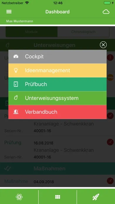 sam EHS Manager Safety Screenshots