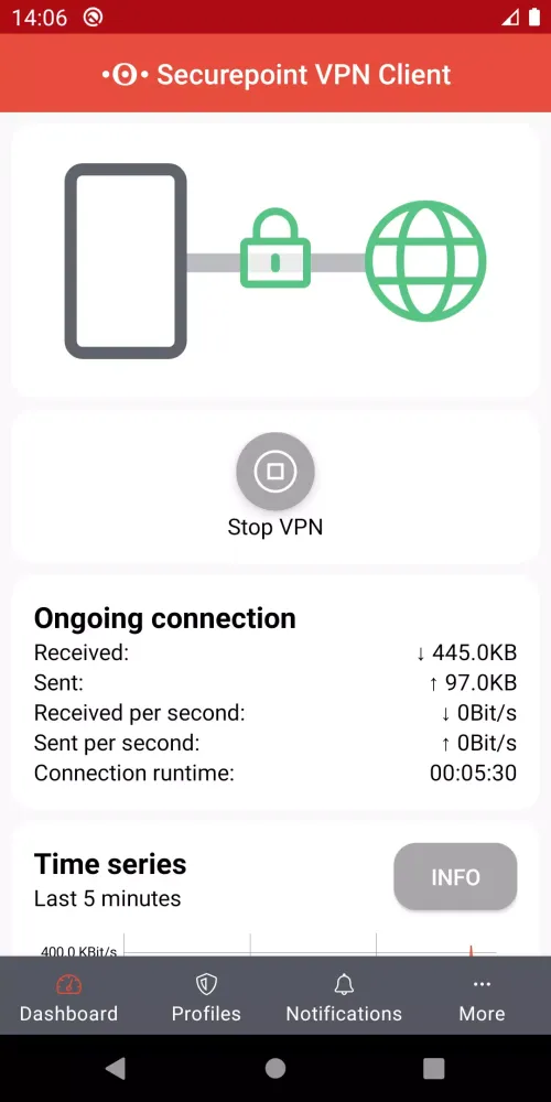 Securepoint VPN Clien‪t Ekran Görüntüleri