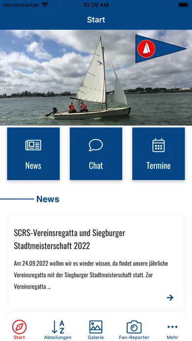 Zrzuty ekranu Segel-Club Rhein-Sieg e.V.