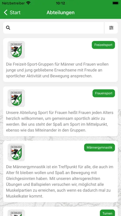 Скриншоты Sportgemeinde 1865 Kisslegg
