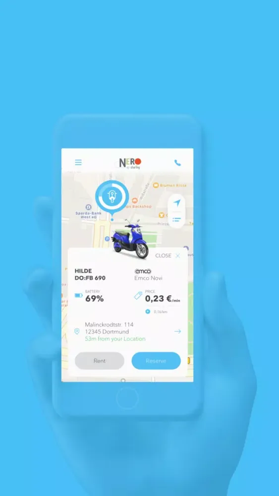 Ảnh chụp màn hình của NERO sharing