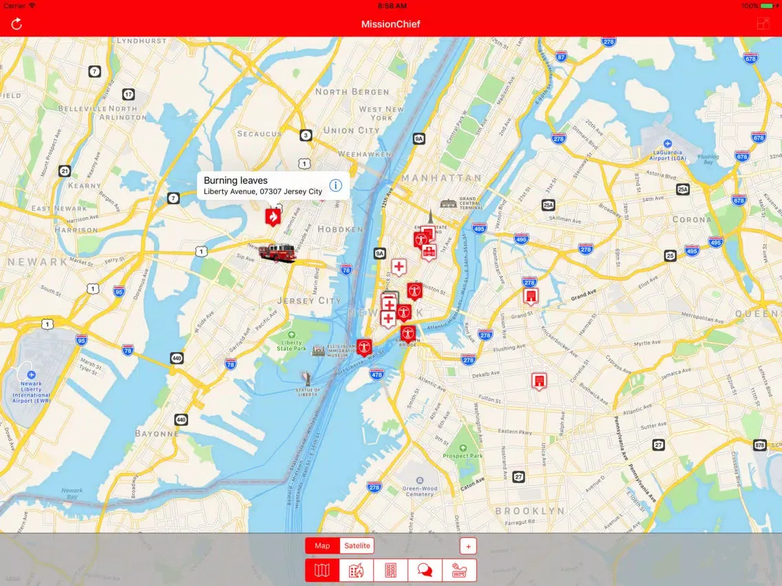 MissionChief iPad  Screenshots