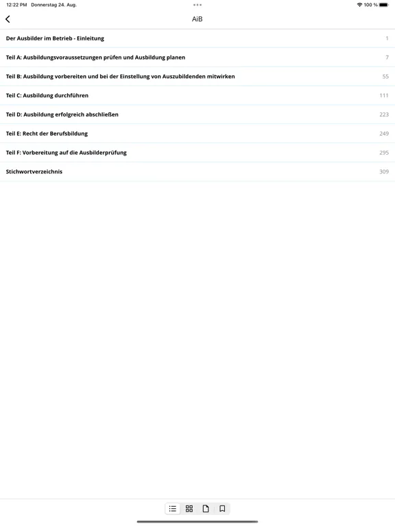 Capturas de pantalla de Ausbilder im Betrieb iPad 