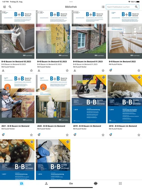 B+B Bauen im Bestand iPad  स्क्रीनशॉट